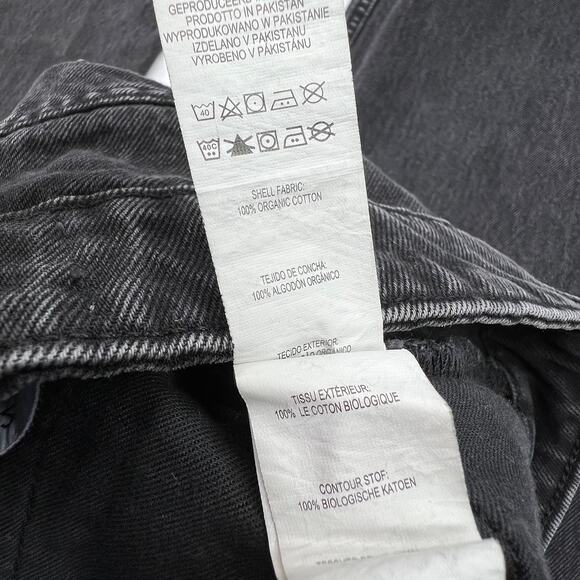 Primark Denim CO. Black Button Fly Jeans 4/6 - Picture 8 of 11